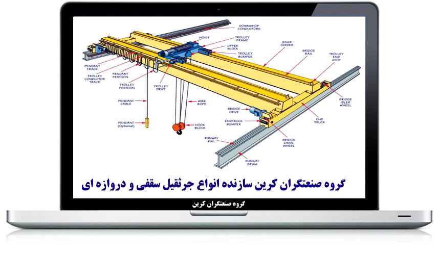 طراحی جرثقیل سقفی
